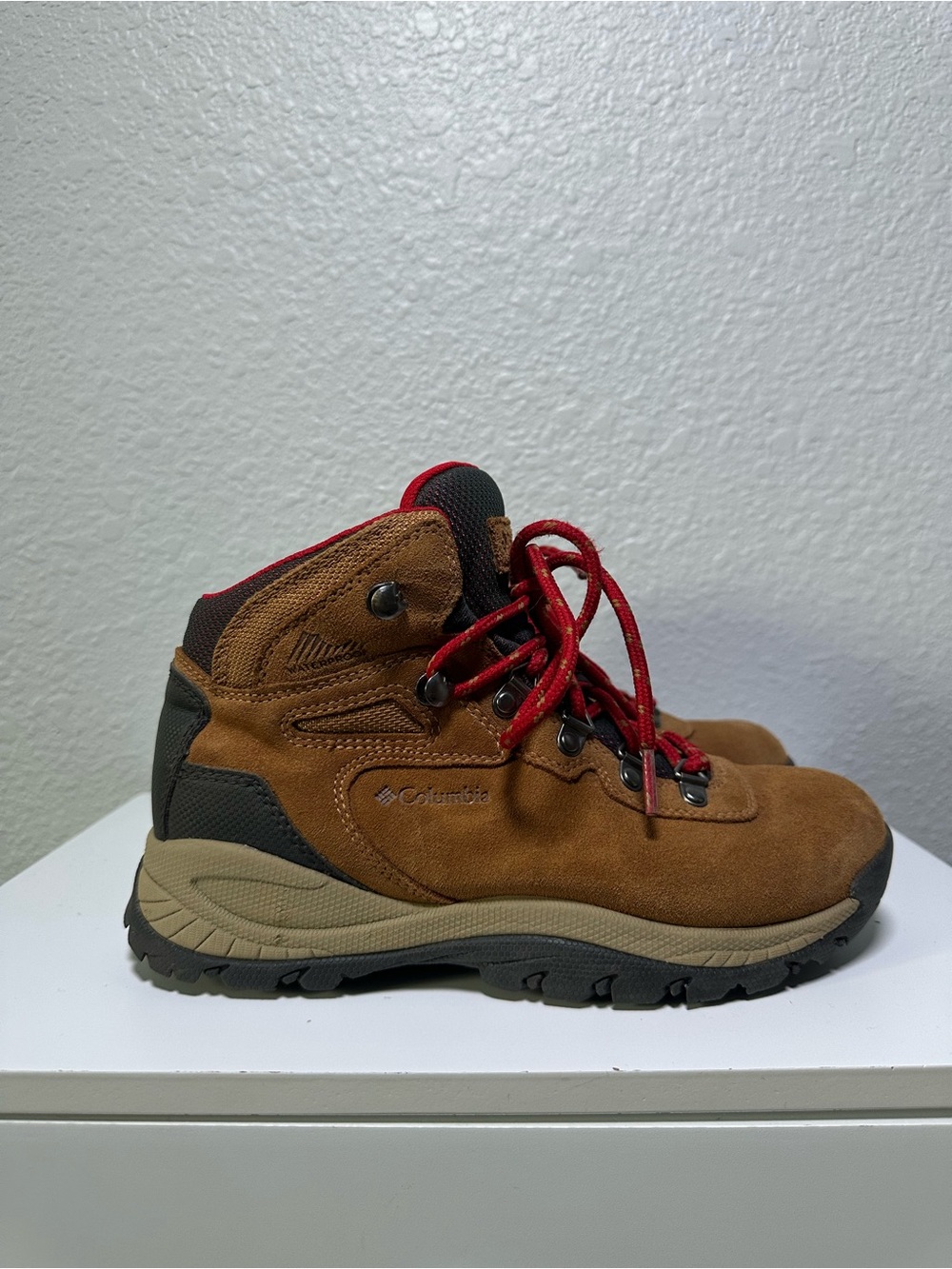 Columbia: Women’s Newton Ridge Plus waterproof amped hiking boots in Brown US 7
